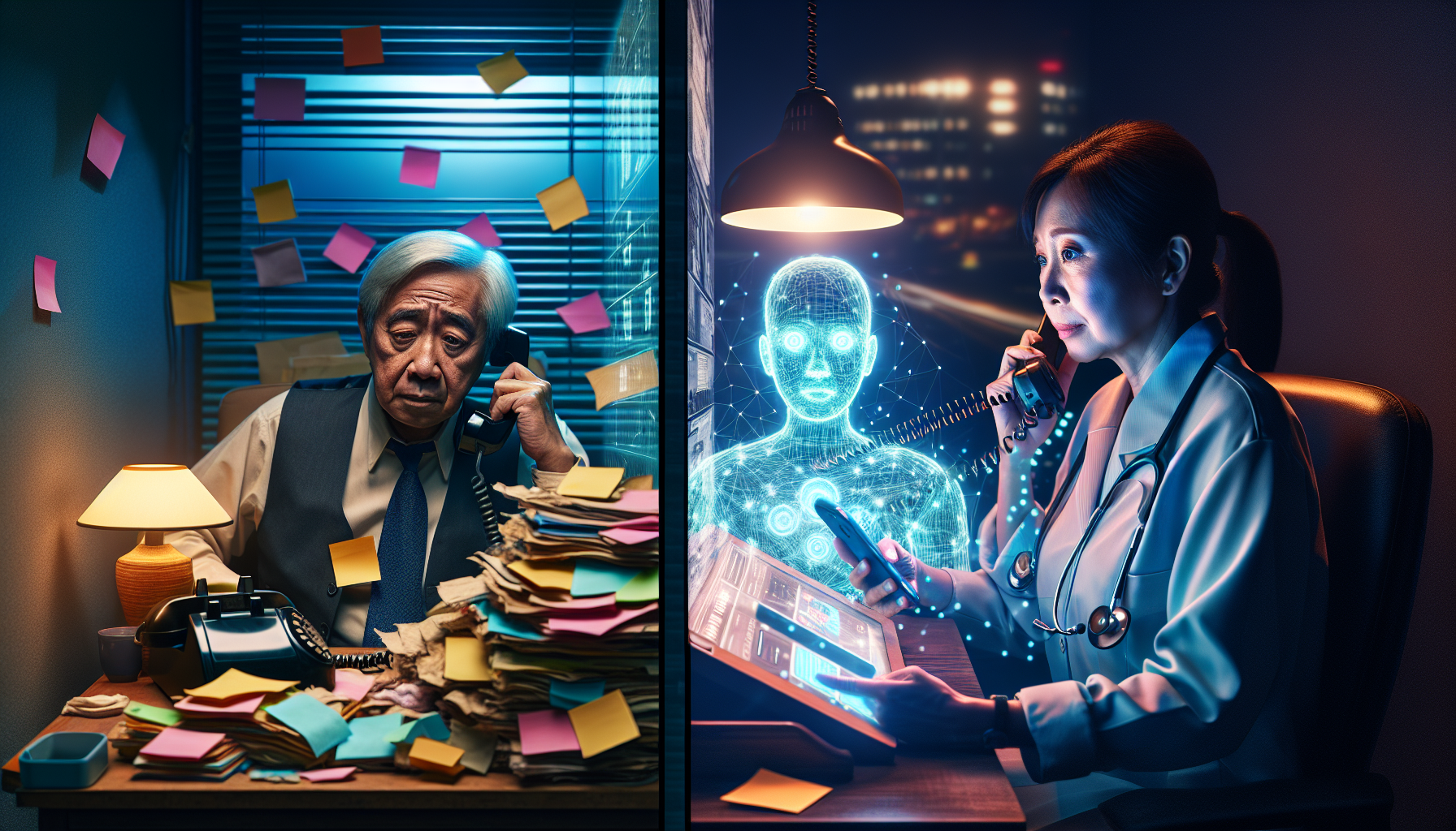 After-hours answering service for medical offices — AI vs. traditional comparison