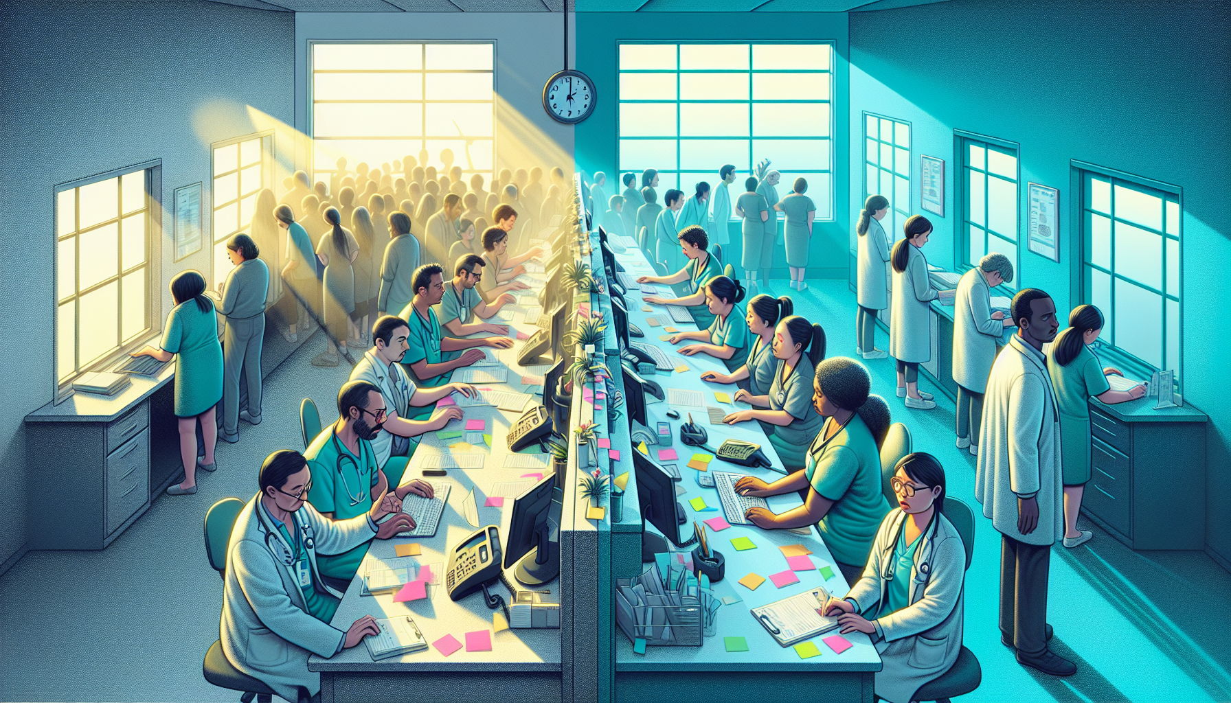 Reduce front desk phone calls in medical practice with AI