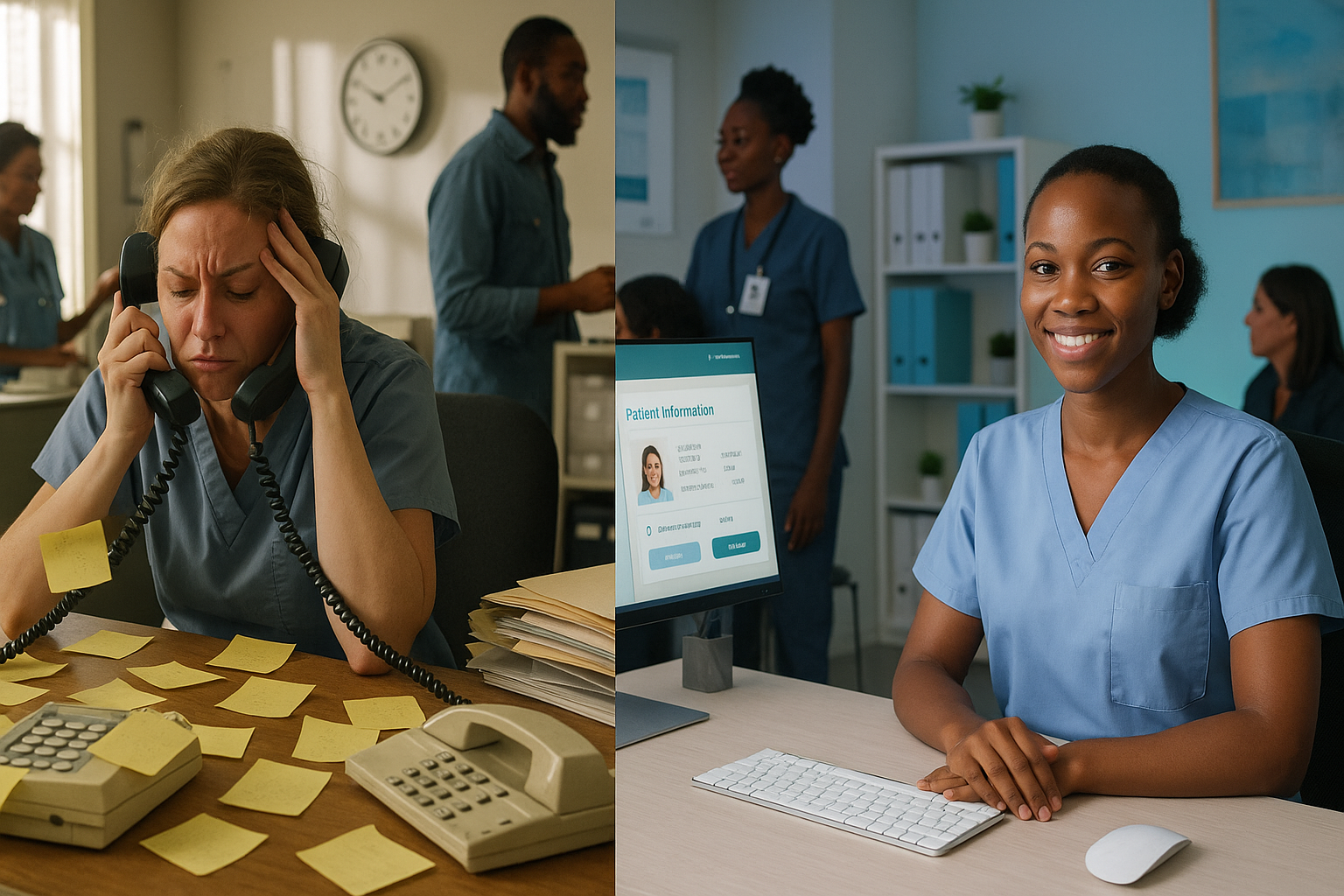 Repeat patient phone calls within 48 hours — the phone-tag problem in medical practices