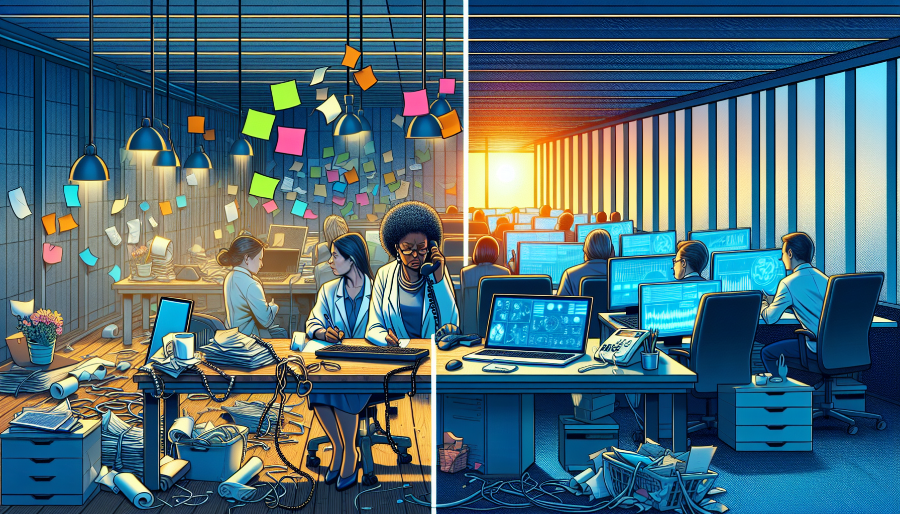 AI-powered call center automation for medical practices