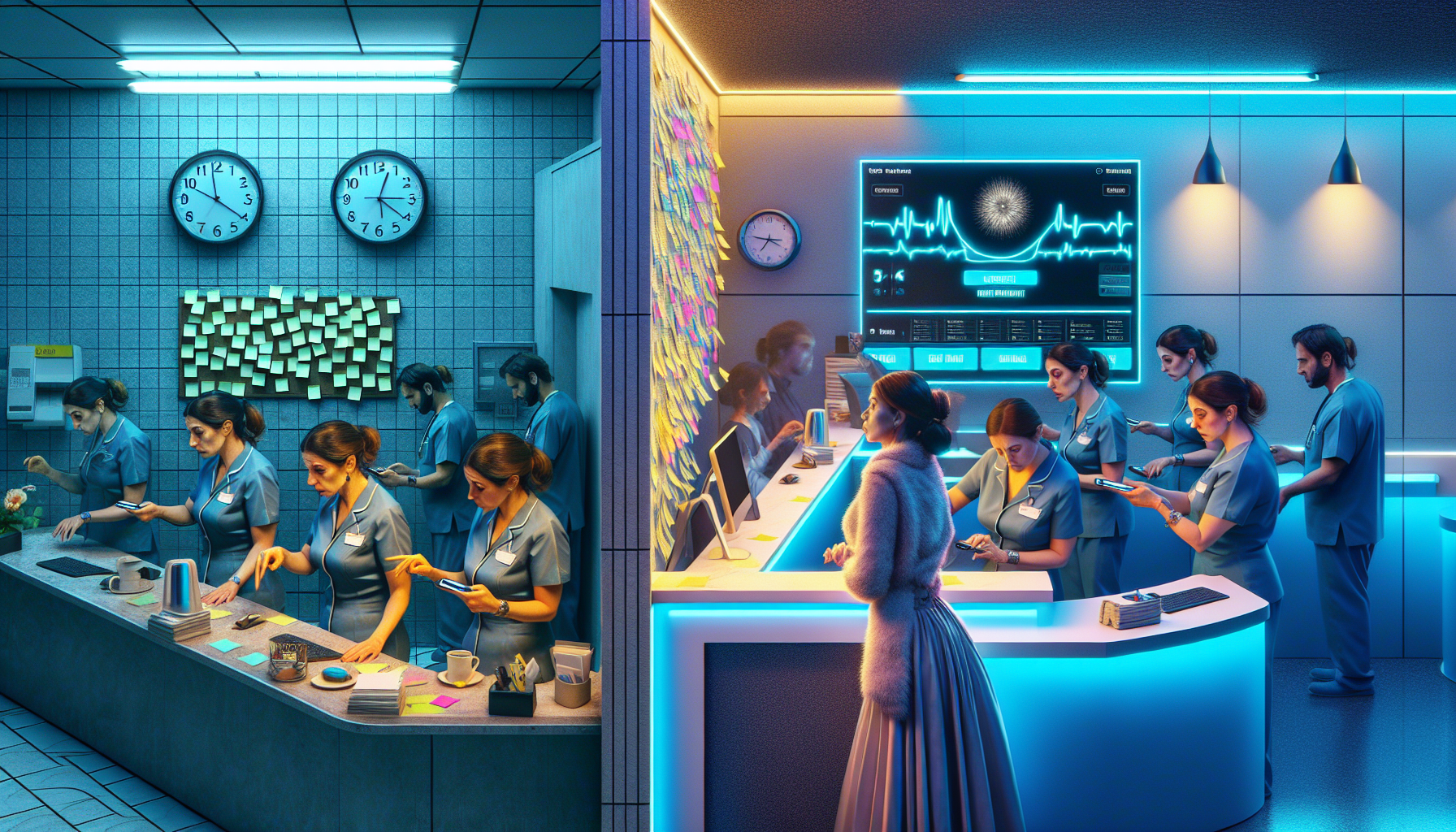 AI phone answering system for medical practices